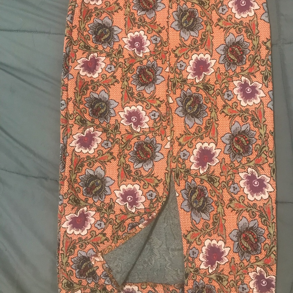 Zara tweedlike skirt